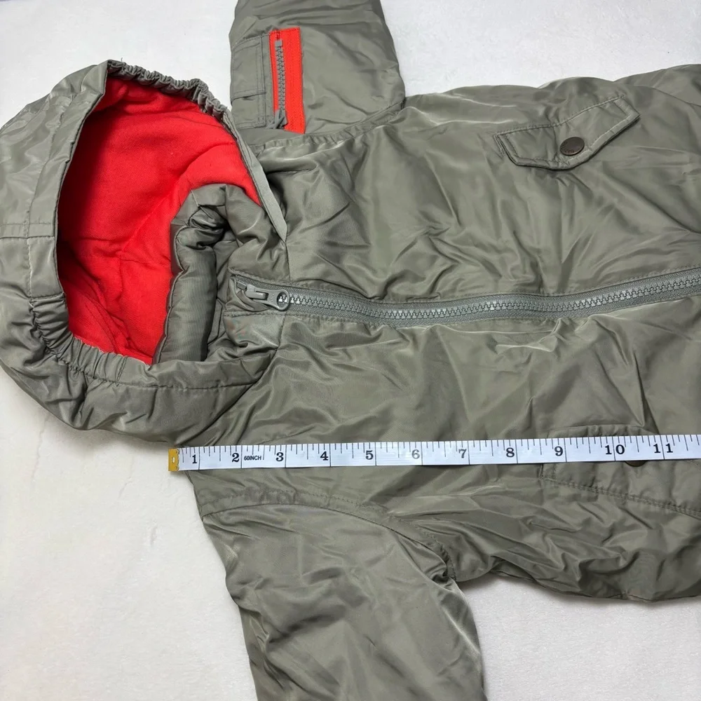 GAP‎ Baby Gap Olive Green Snowsuit Size 6-12 Months